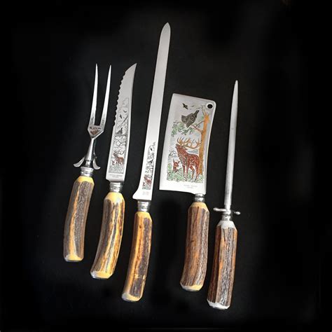 antique solingen carving knives